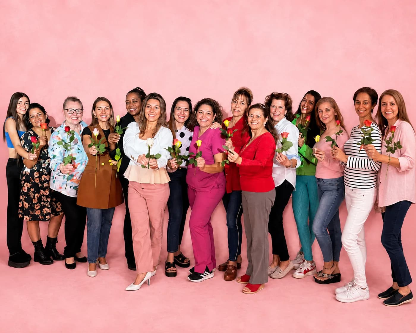 Mujeres de la comunidad de To Live Again